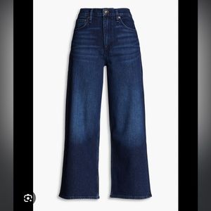 Rag & Bone Andi Cropped Wide Leg Jeans
